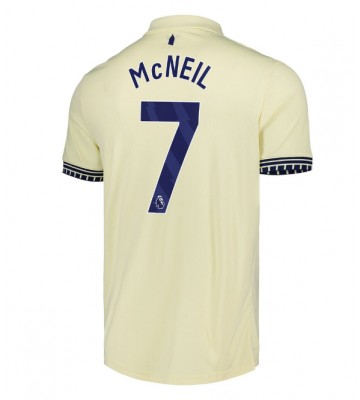 Everton Dwight McNeil #7 Seconda Maglia 2025-26 Manica Corta